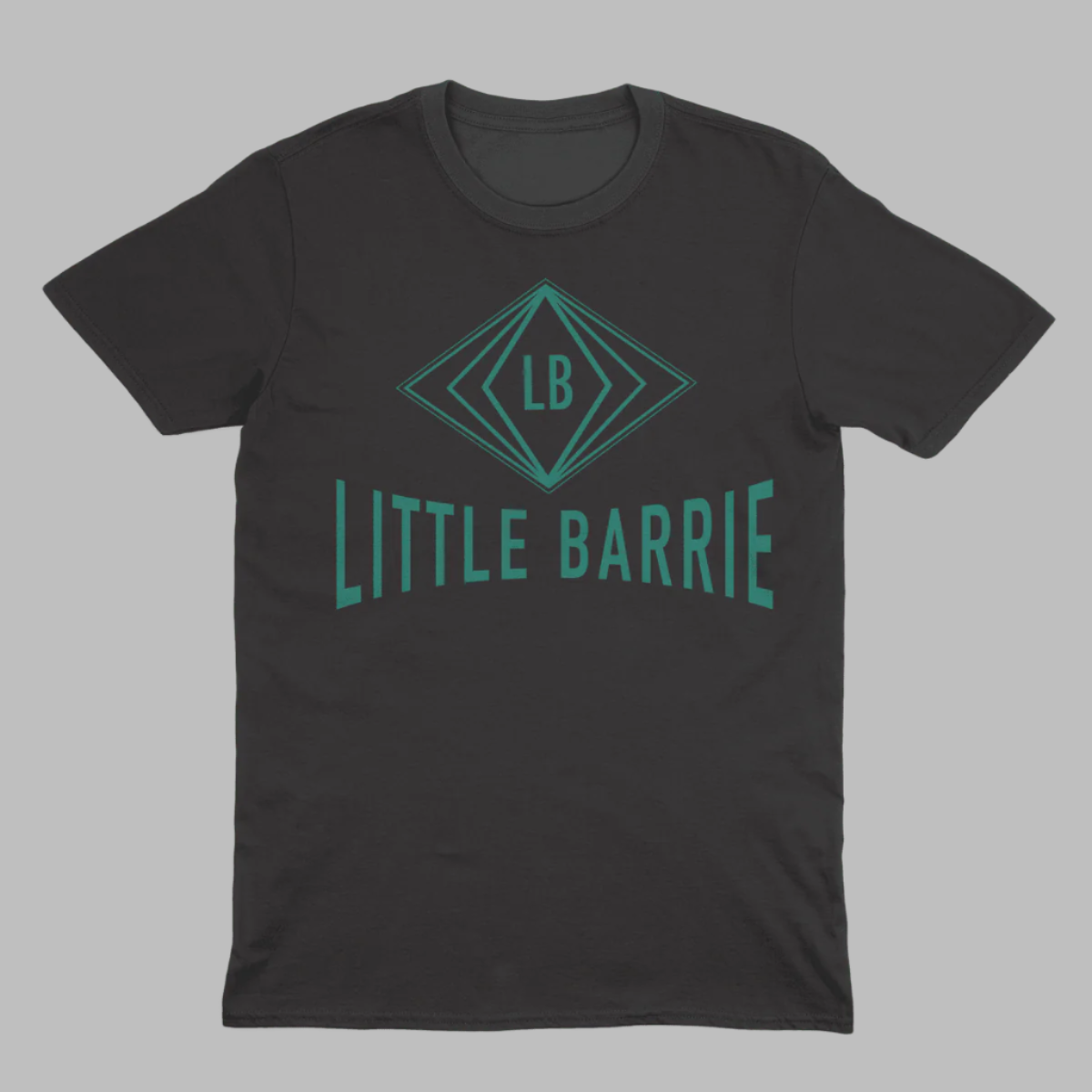 LITTLE BARRIE LOGO - ブラックTシャツ