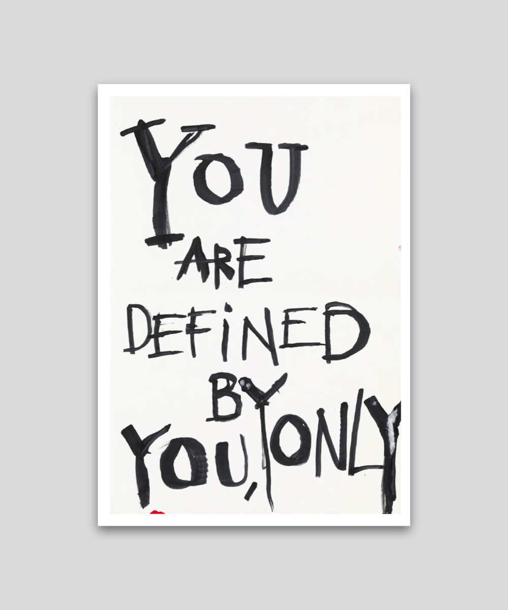 You Are Defined By You, Only - ポストカード