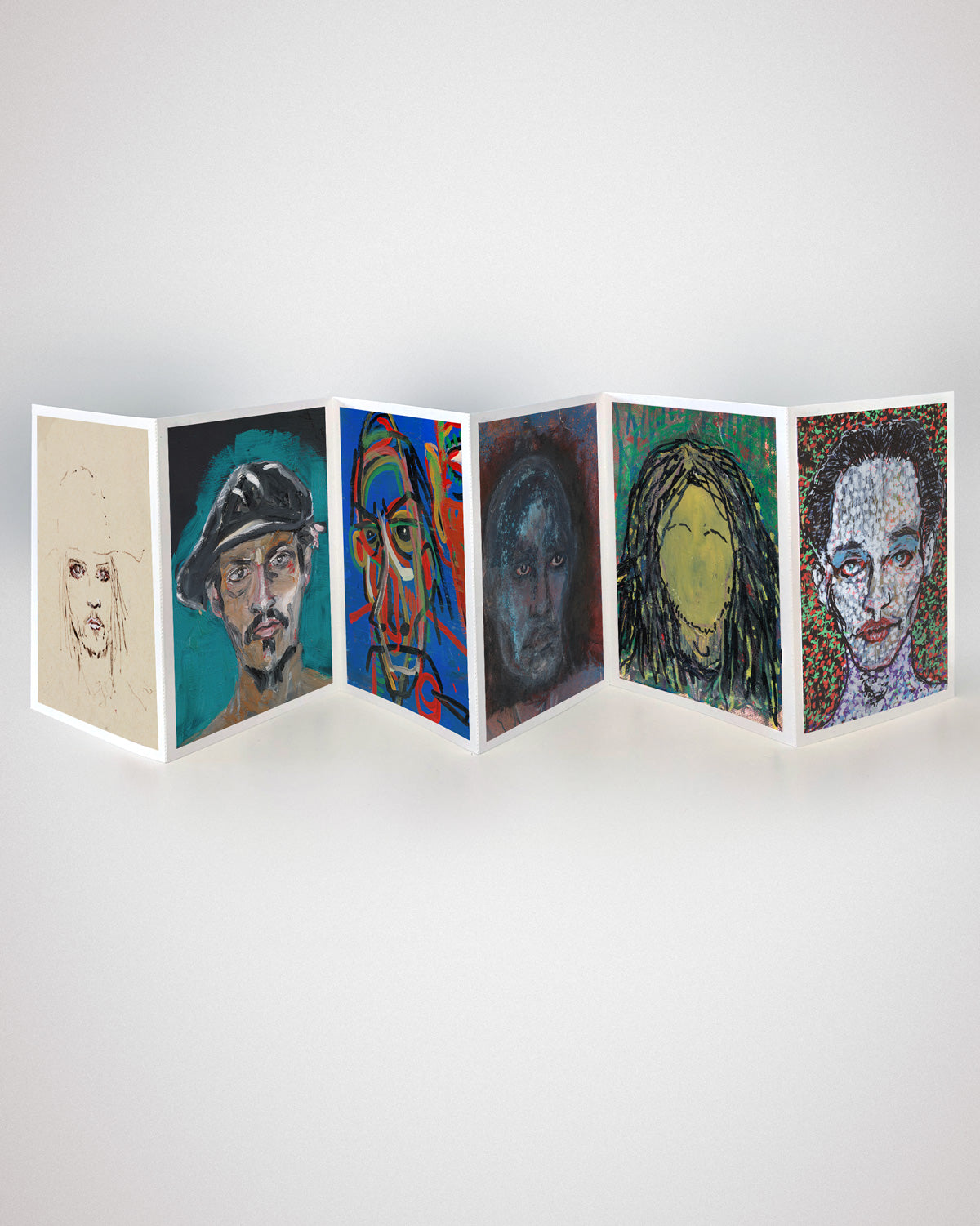 JD - 6枚折りコンサーティーナ