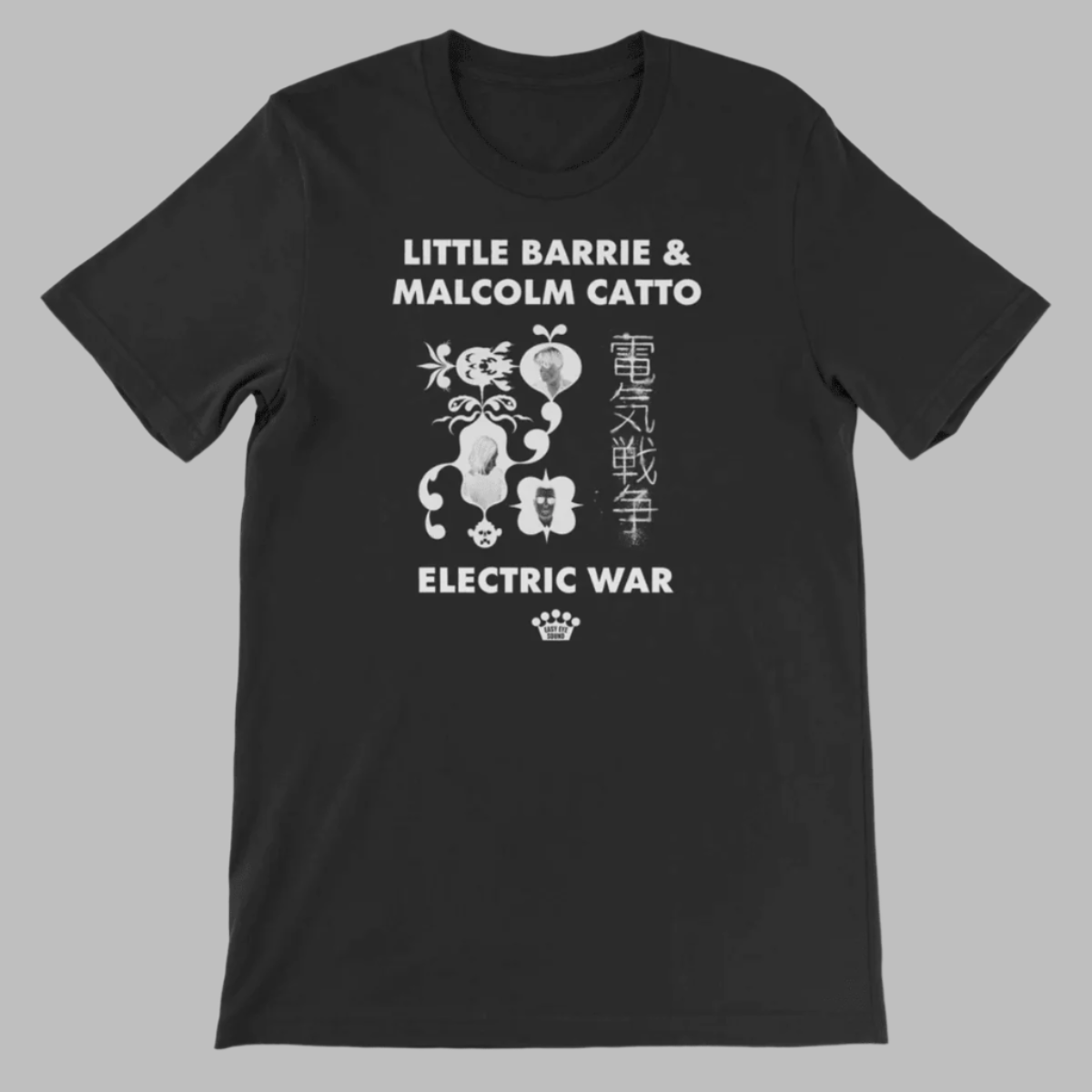 ELECTRIC WAR - ブラックTシャツ