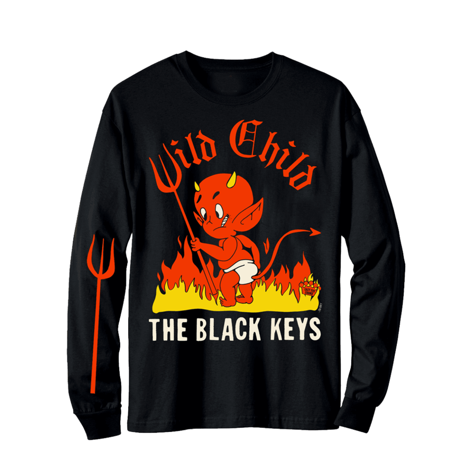 WILD CHILD EU TOUR - ブラックロングスリーブTシャツ