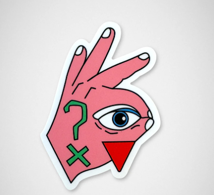 A Ok - ステッカー